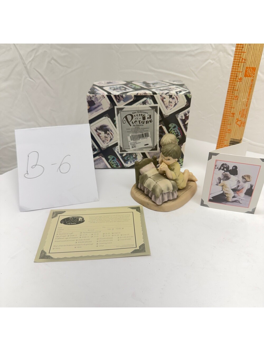 Kim Anderson Pretty as‎ a Picture Faith Nothing More Wonderful Figurine B-6